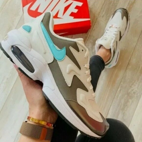 Nike AIR MAX 2 Light SE🔥New Womens White Reflective Casual Shoes CJ7981 002 Sz9 - Picture 1 of 12